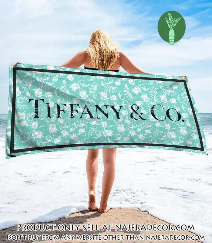 Tiffany & co. beach towel luxury brand hot trending summer  bt00346 njr3014130